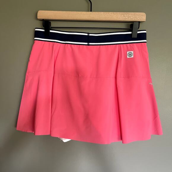 NWT Peter Millar Gabriela‎ Swing Skort in Summer Glow Pink Sz Medium Golf Tennis - Picture 10 of 15